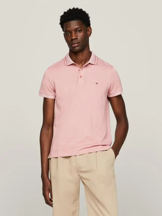 Tommy Hilfiger PRETWIST MOULINE SLIM FIT POLO