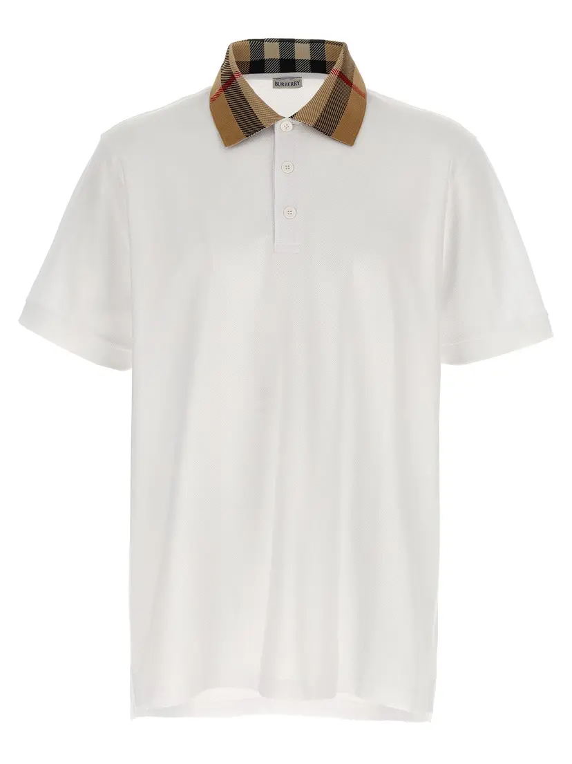 Burberry Burberry Poloskjorter – Hvit