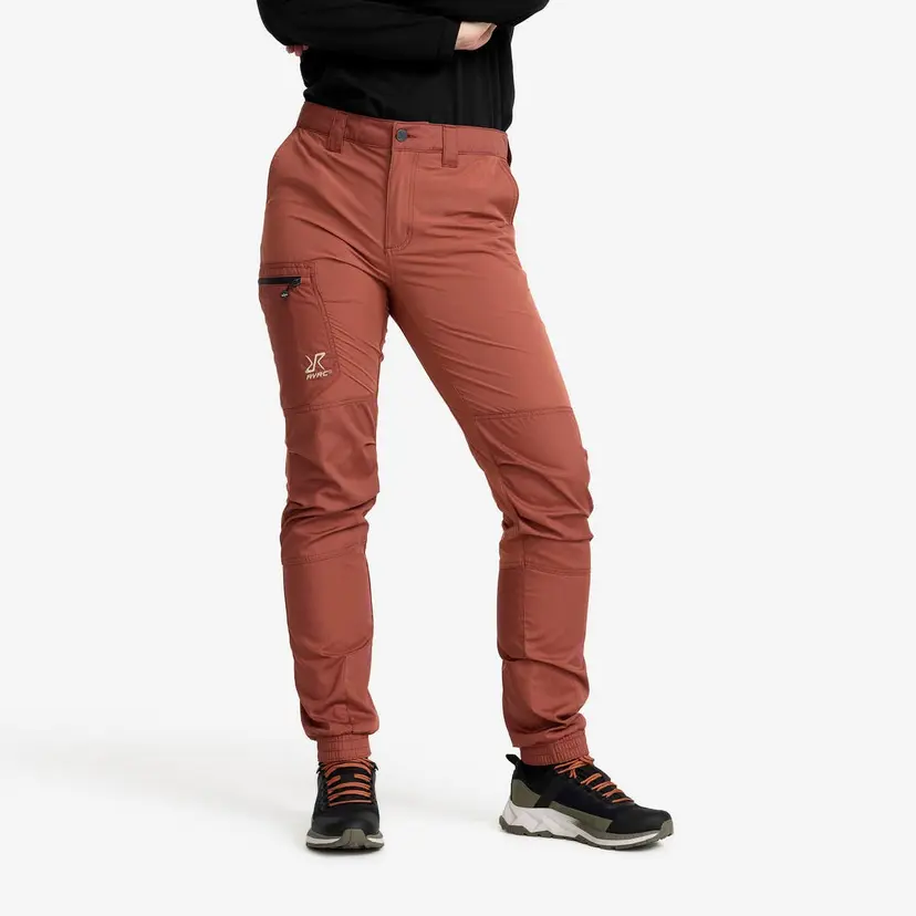 RevolutionRace Rambler Lightweight Pants Dame Pink Mahogany
