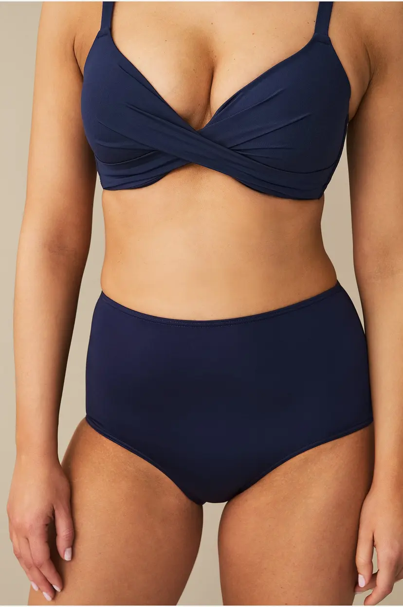 Ellos Collection Bikinitruse Jayla Hipster High - Blå