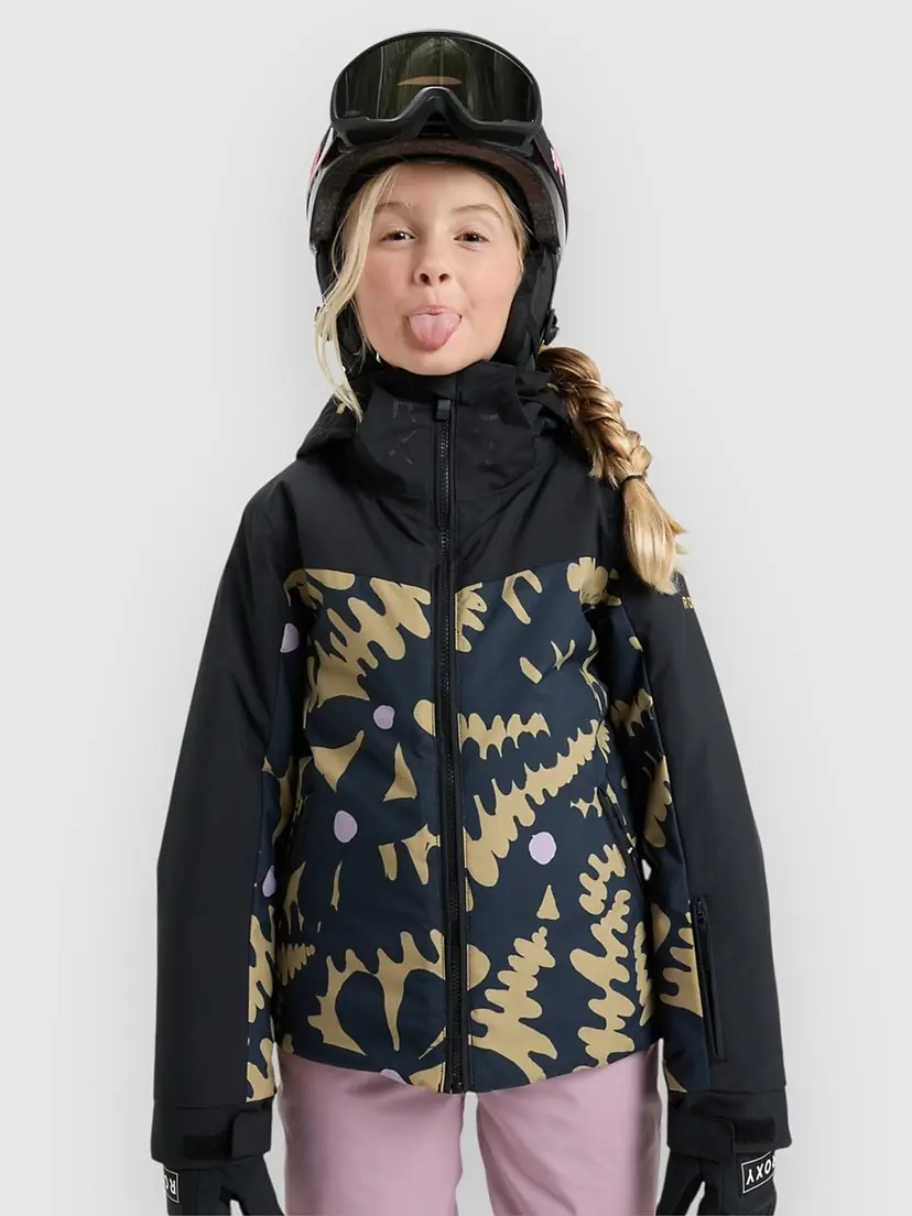 Roxy Roxy Free Jet Block Kids Jakke mønster