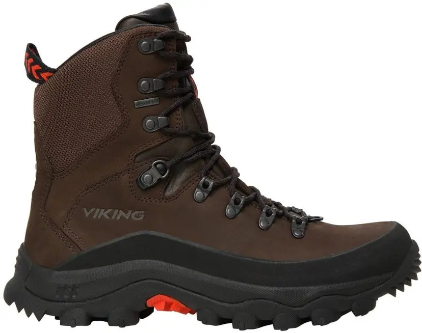 Viking Viking Men Villrein High GTX Dark Brown/Red