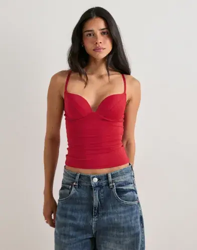 Nelly Nelly - Rød - Perfect Bra Top
