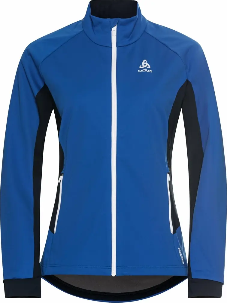 Odlo Odlo Women's Jacket Brensholmen Nautical Blue/Dark Sapphire