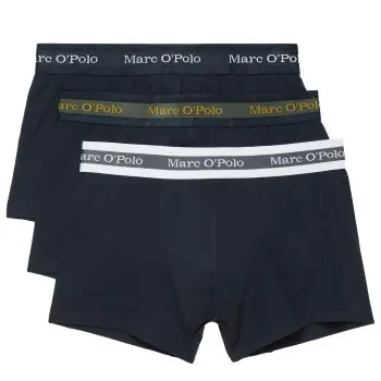 Marc O Polo Cotton Stretch Trunk 3P Marine bomull Herre