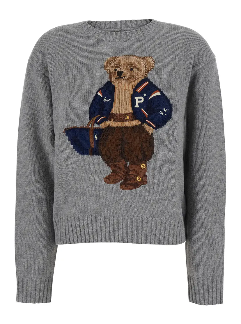 Polo Ralph Lauren Polo Ralph Lauren Strikkegensere – Grå
