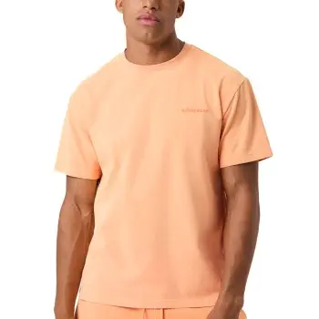 Björn Borg Björn Borg Oversized Washed T-shirt Oransje bomull Medium Herre