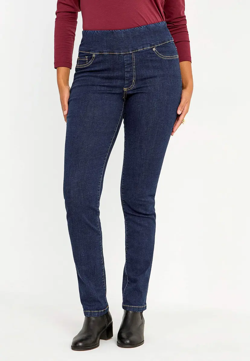 Cellbes of Sweden Stretchy jeggings med høy elastisk midje - to lengder Elin