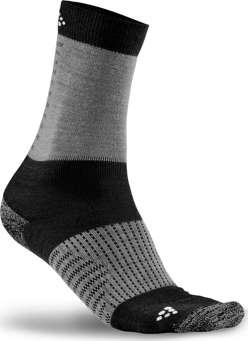 Craft Craft XC Training Sock Black/Dark Grey Melange