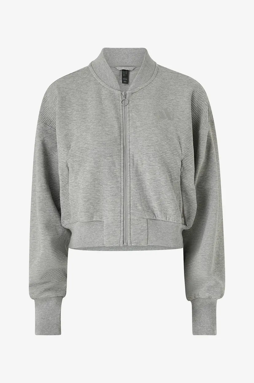 Adidas Sport Performance Tracksuit-jakke All Szn Rib - Grå