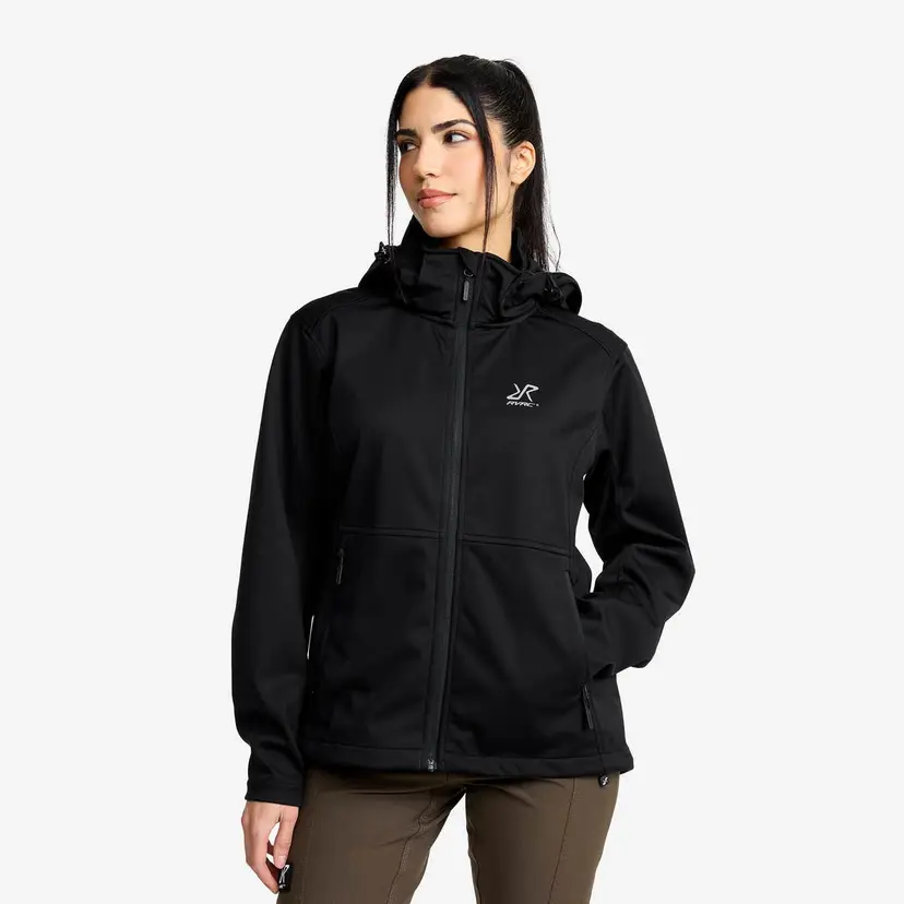 RevolutionRace Responder Softshell Jacket Dame Black