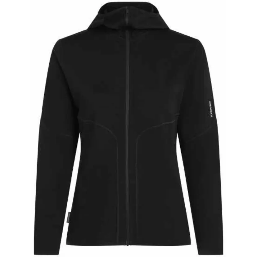 Icebreaker Icebreaker W's Merino 560 RealFleece™ Elemental LS Zip Hoodie Black