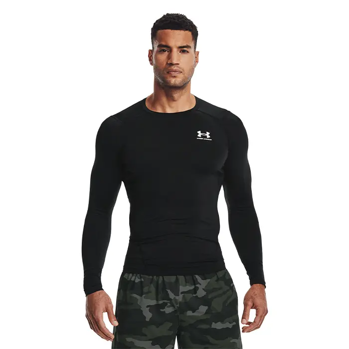 Under Armour UA HG Armour Comp LS, Black