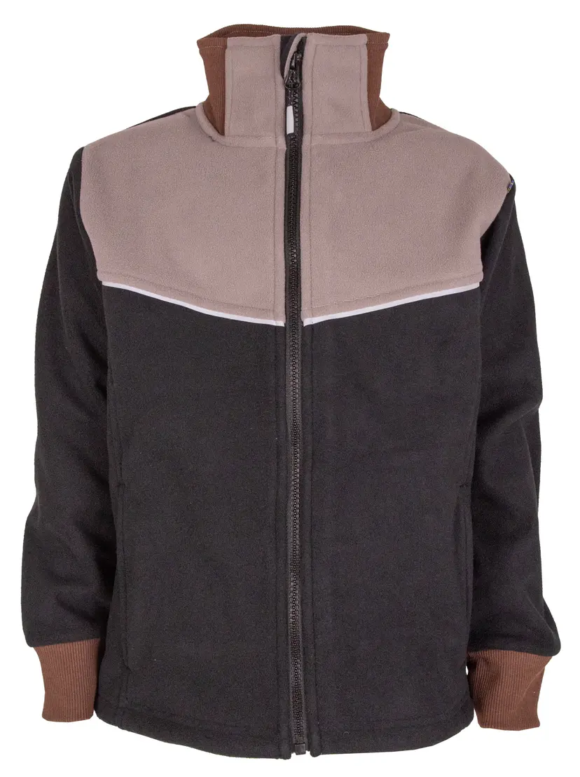 Lindberg Lindberg Kids' Stormy Jacket Windfleece Grey/black