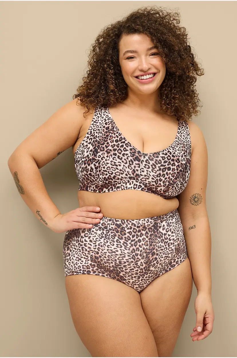 Ellos Plus collection Bikinibukse Macie Maxi - Natur
