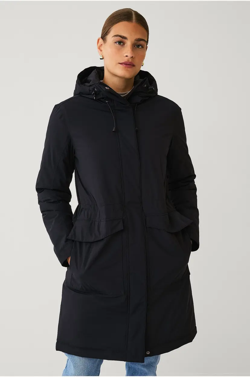 Ellos Collection Parka Urban Parka Padded - Svart