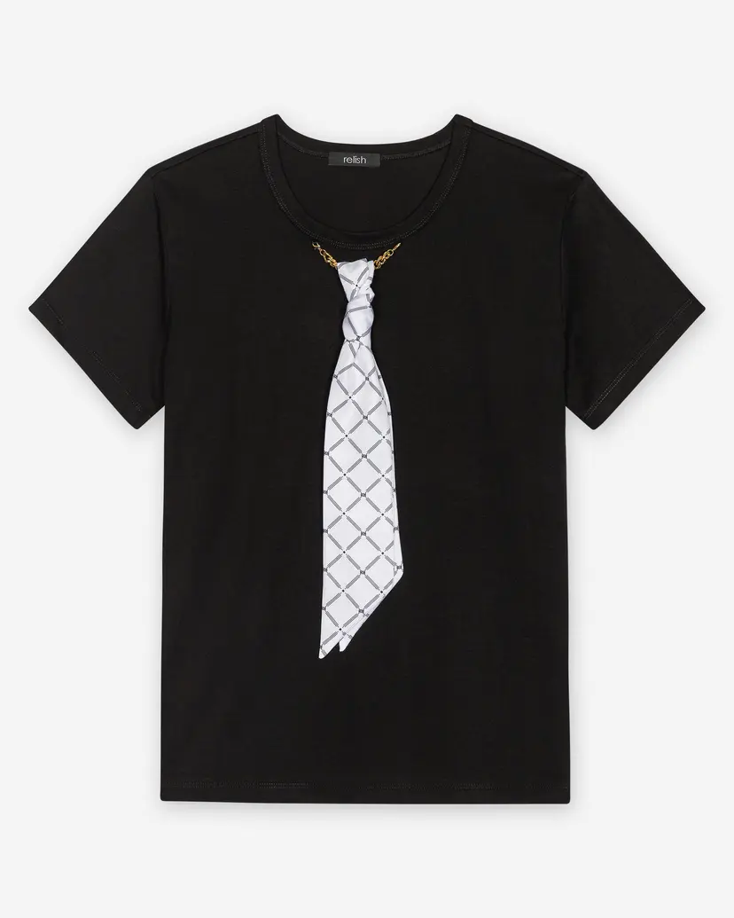 Relish Relish Andre Black T-shirt