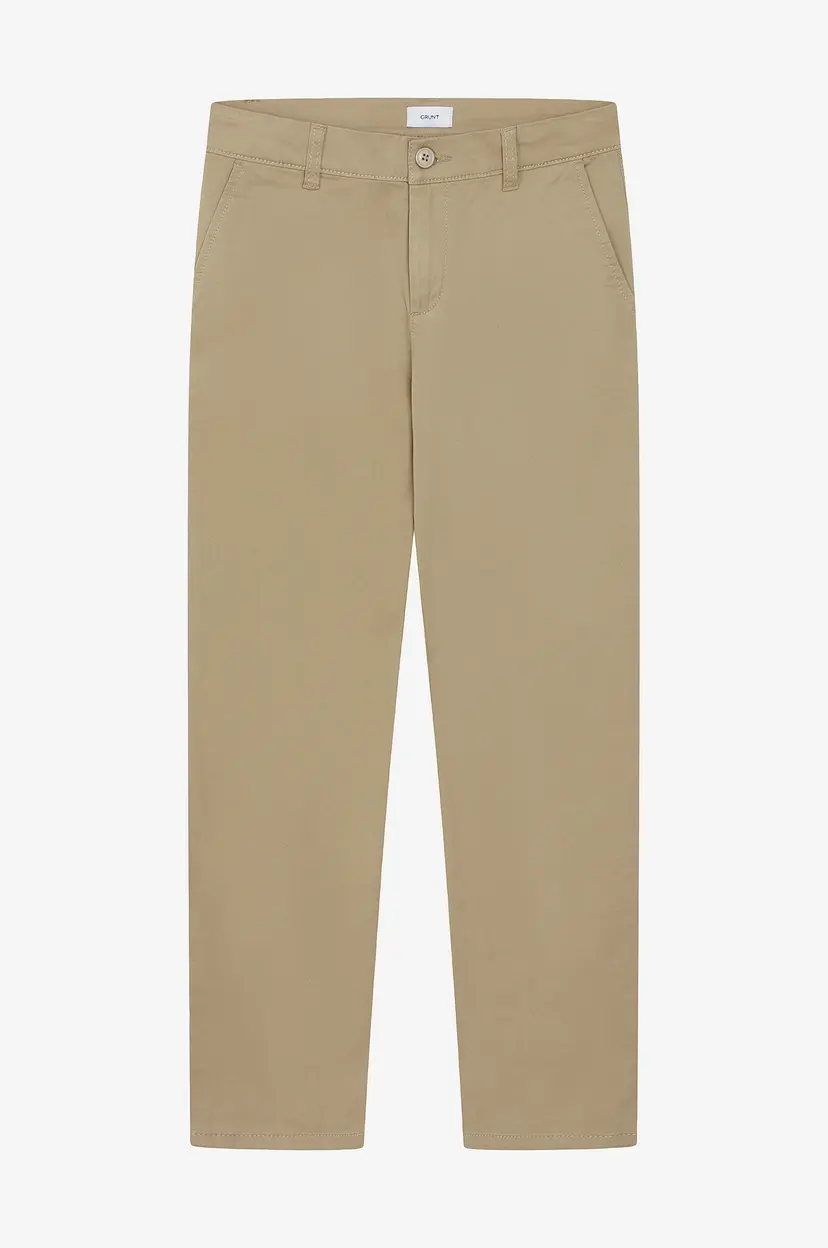 Grunt Chinos Gradib Street Loose Chino - Beige