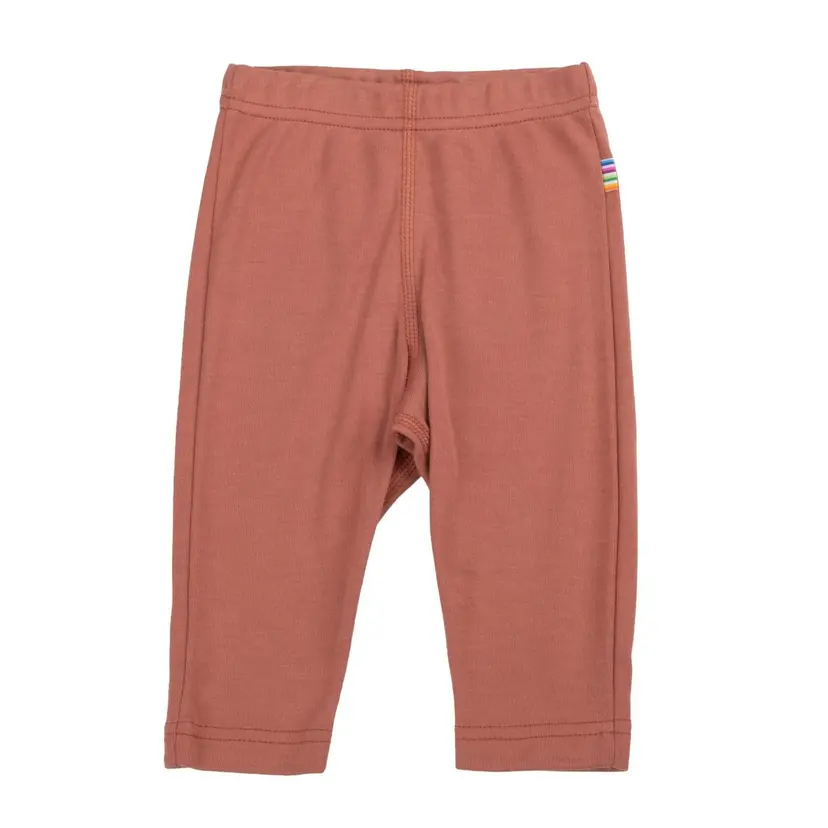 Joha Leggings i bambus "Blomst" Rosa