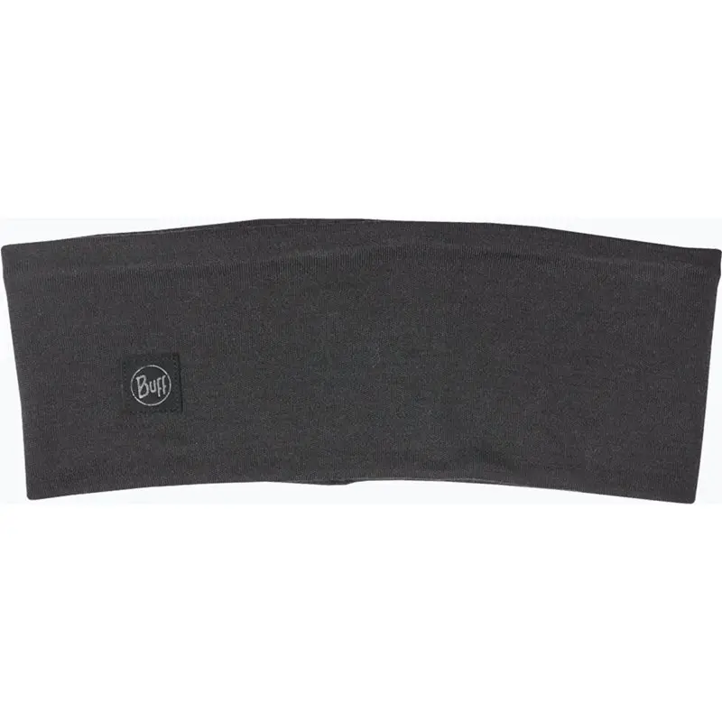 Buff Buff Merino Wide Headband Solid Solid Black