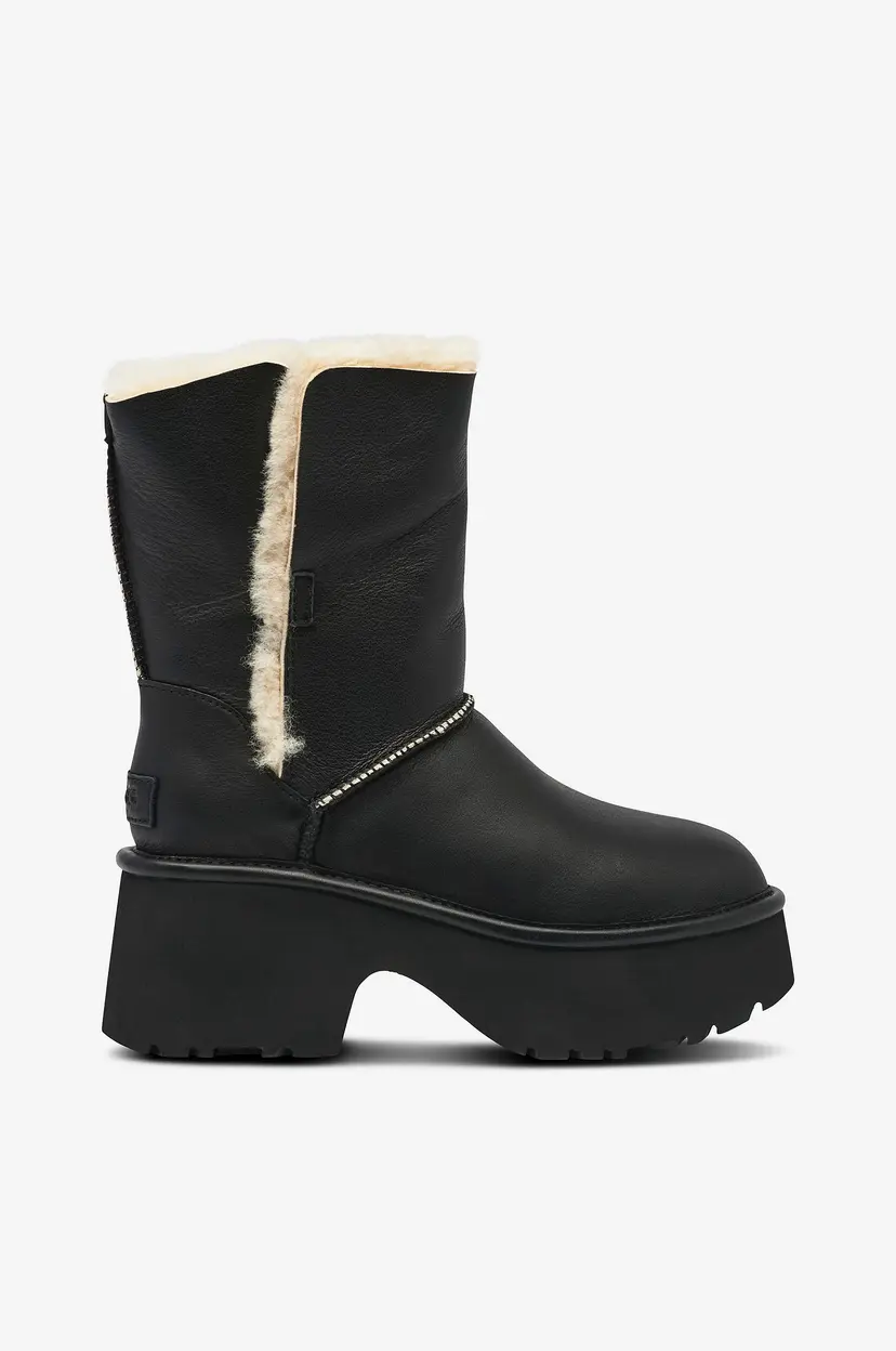UGG Boots W New Heights Cuff L - Svart