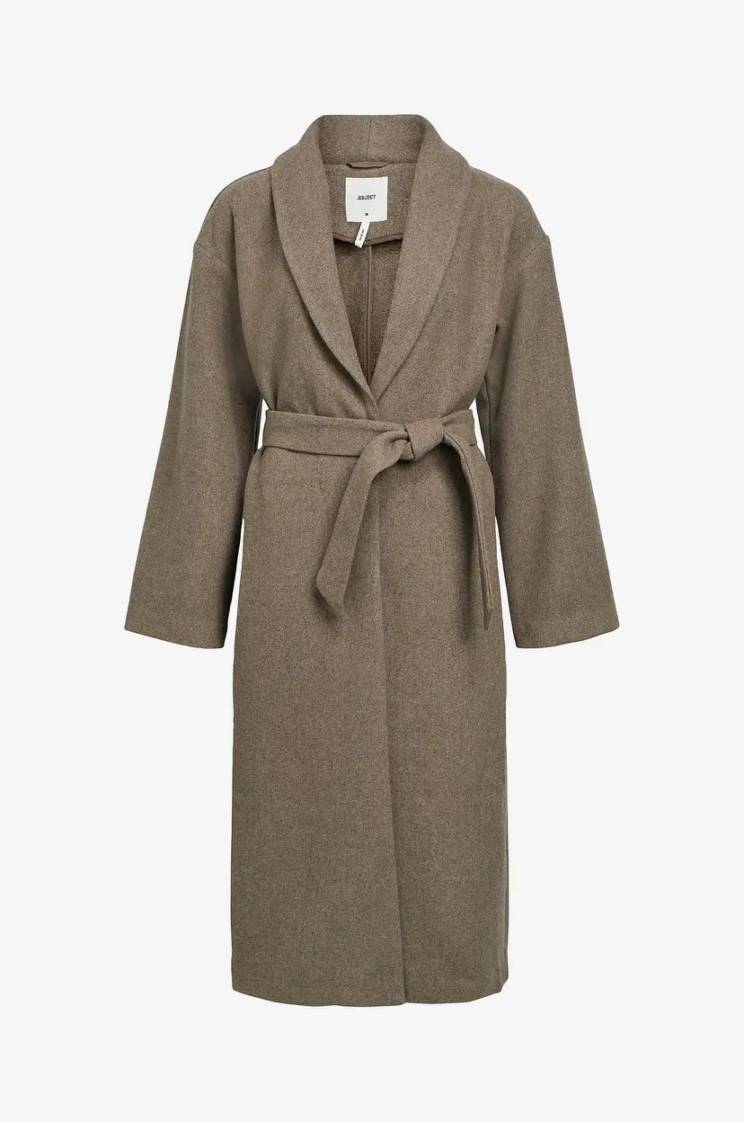 Object Collectors Item Kåpe objPisa Long Coat - Brun