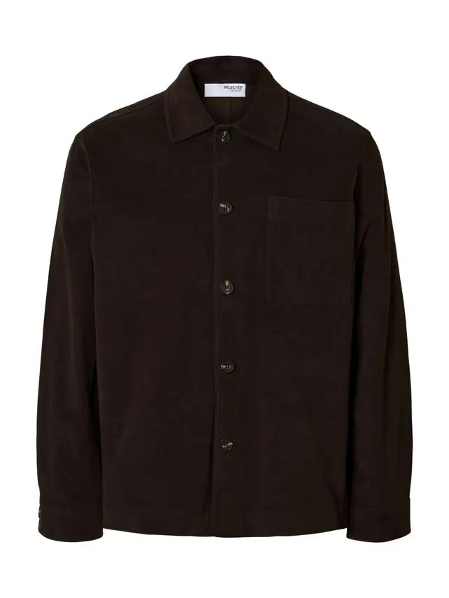 SELECTED SLHREGDYLAN DUCA OVERSHIRT
