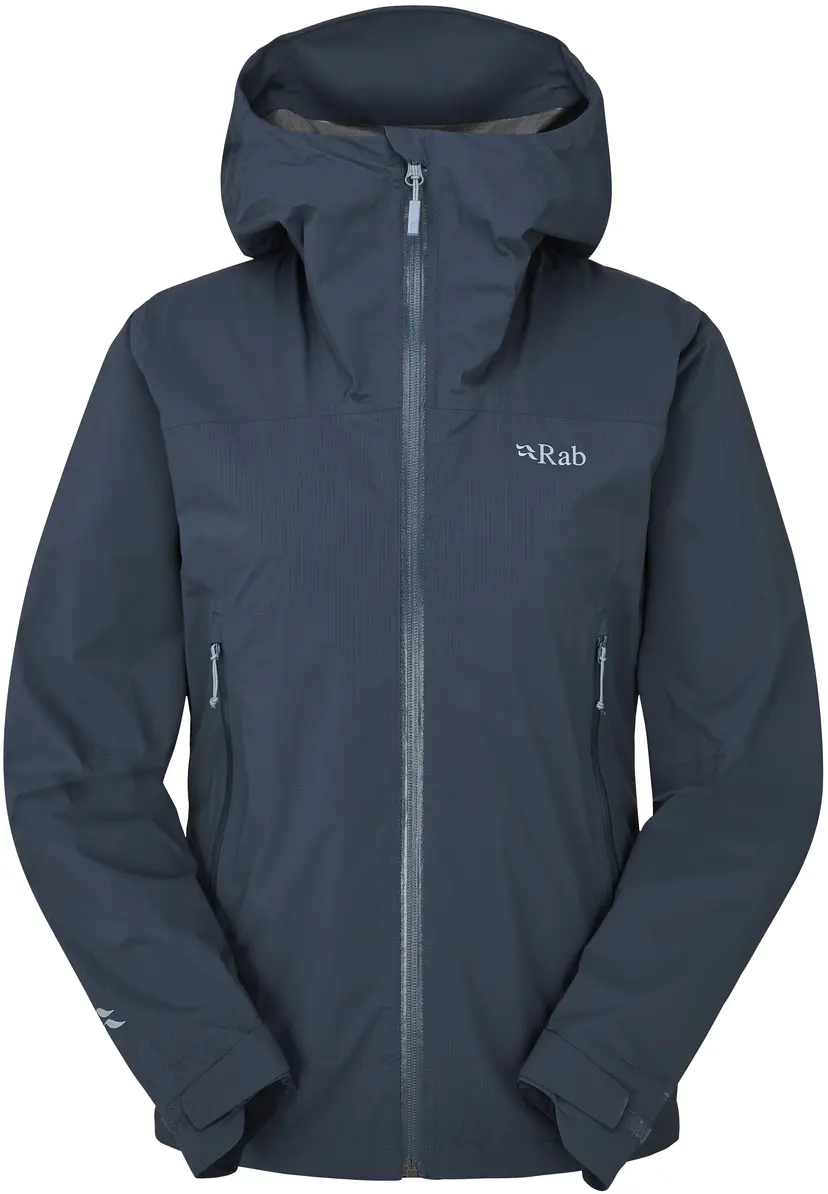 Rab Rab W's Downpour Light Jacket Tempest Blue