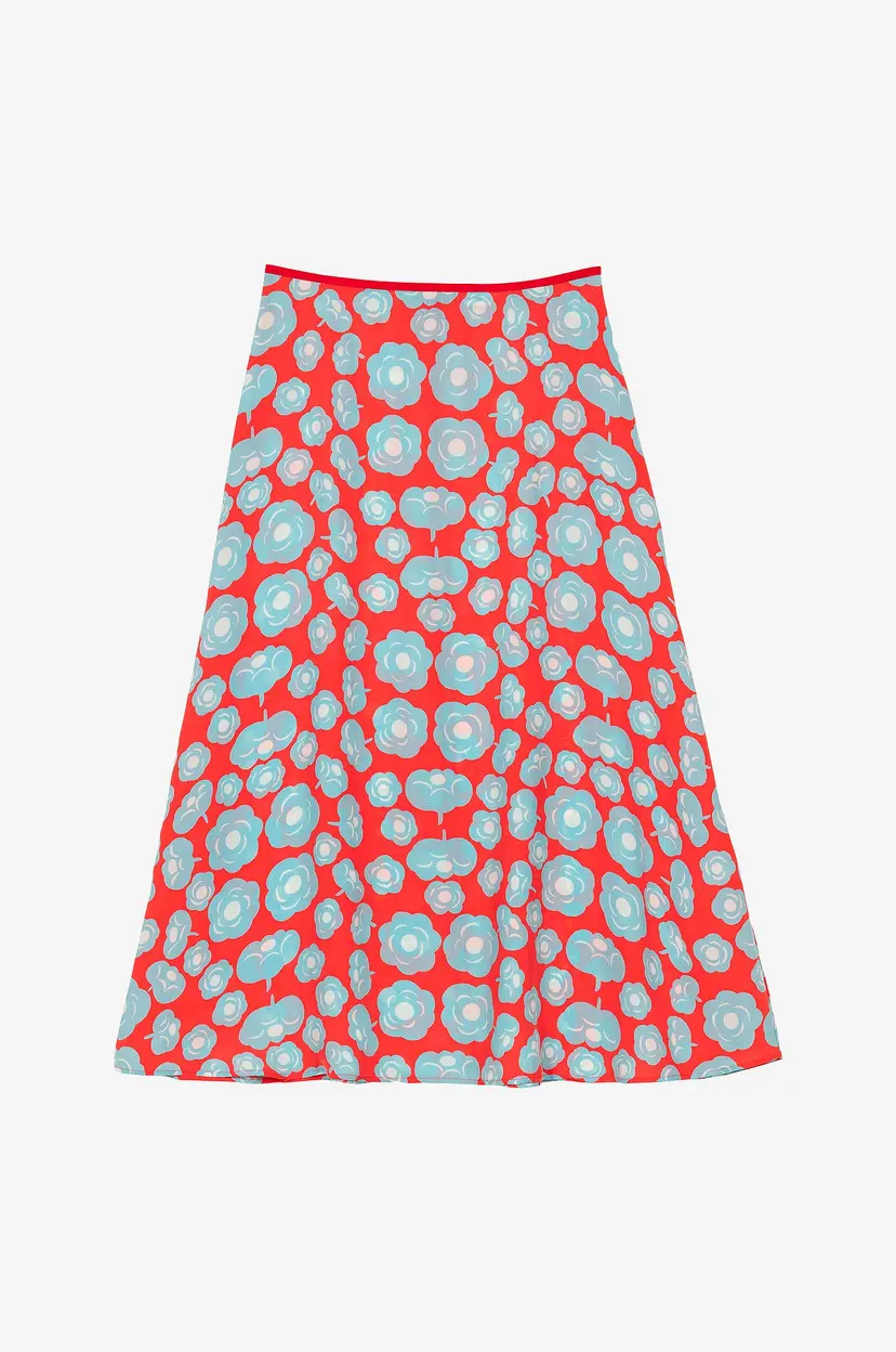 Marimekko Skjørt Edetä Tumma - Rød