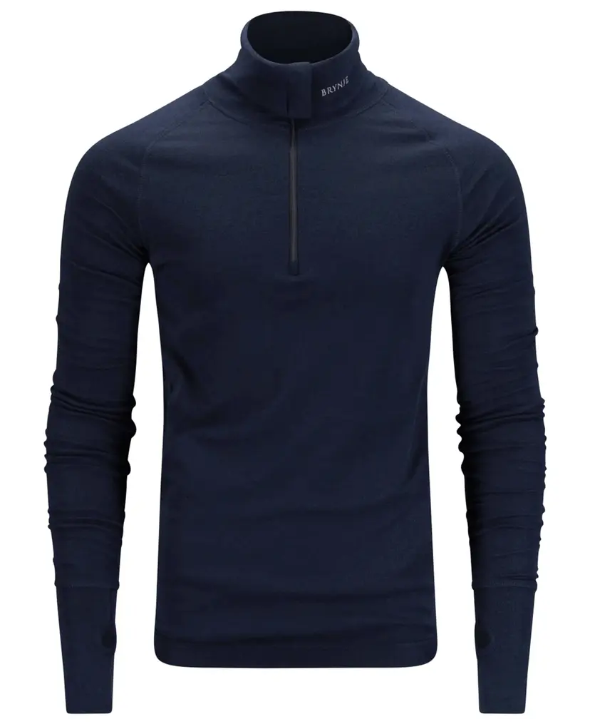Brynje Brynje Arctic Zip Polo Navy
