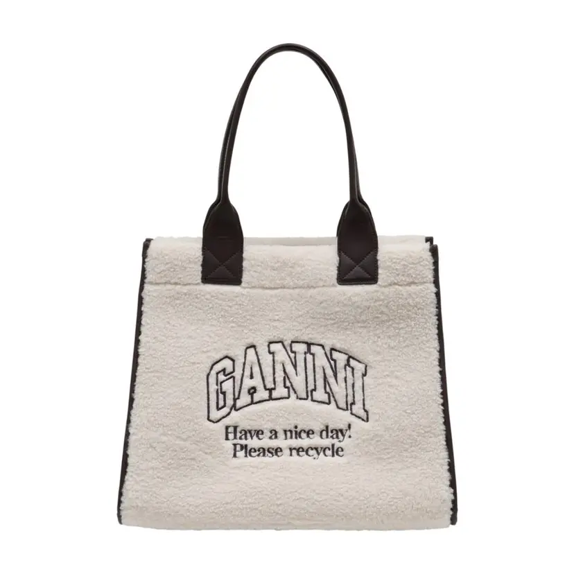 Ganni Ganni Tote bag – Hvit