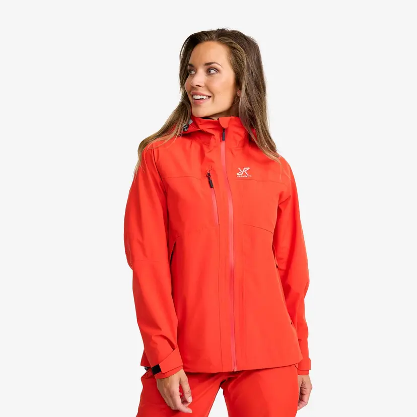 RevolutionRace Cloud 3L Shell Jacket Dame Aurora Red