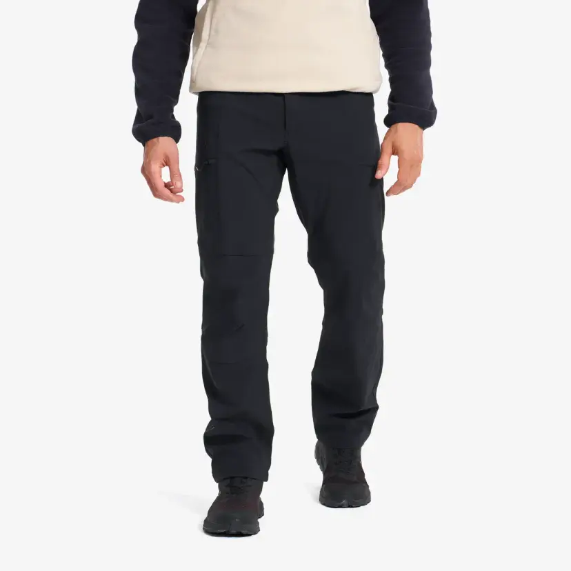 RevolutionRace Fjord Warm Stretch Pants Herre Black