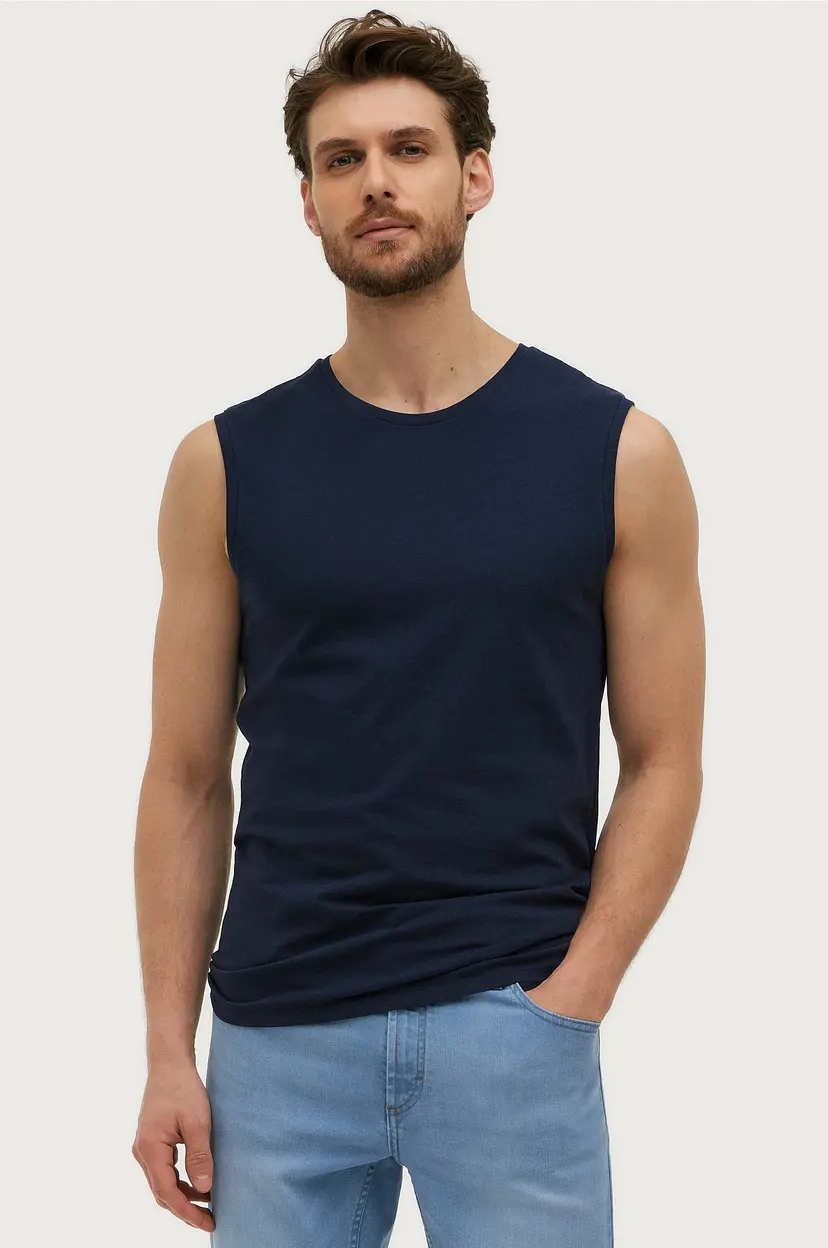 Ellos Collection Singlet Kent - Blå