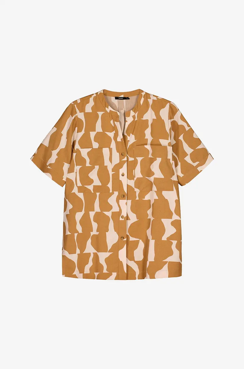 Nanso Bluse Soraja - Brun