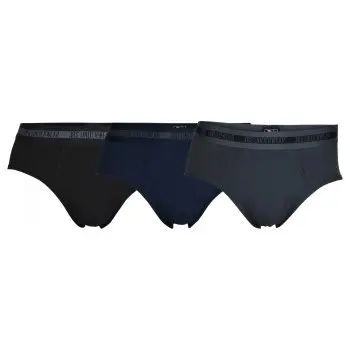 JBS of Denmark JBS 3P Bamboo Boxer Brief Blå/Grå Herre