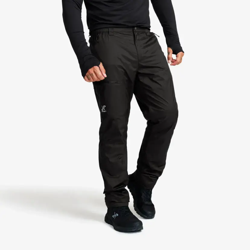 RevolutionRace Brisk Tech Fleece-lined Pants Herre Black