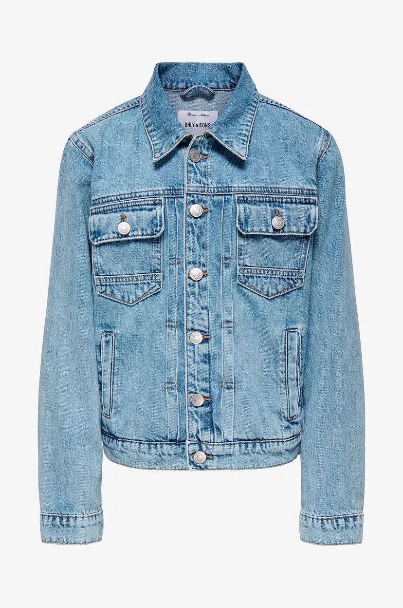 ONLY & SONS JUNIOR Denim jakke osjDuke LB 2847 Tai - Blå