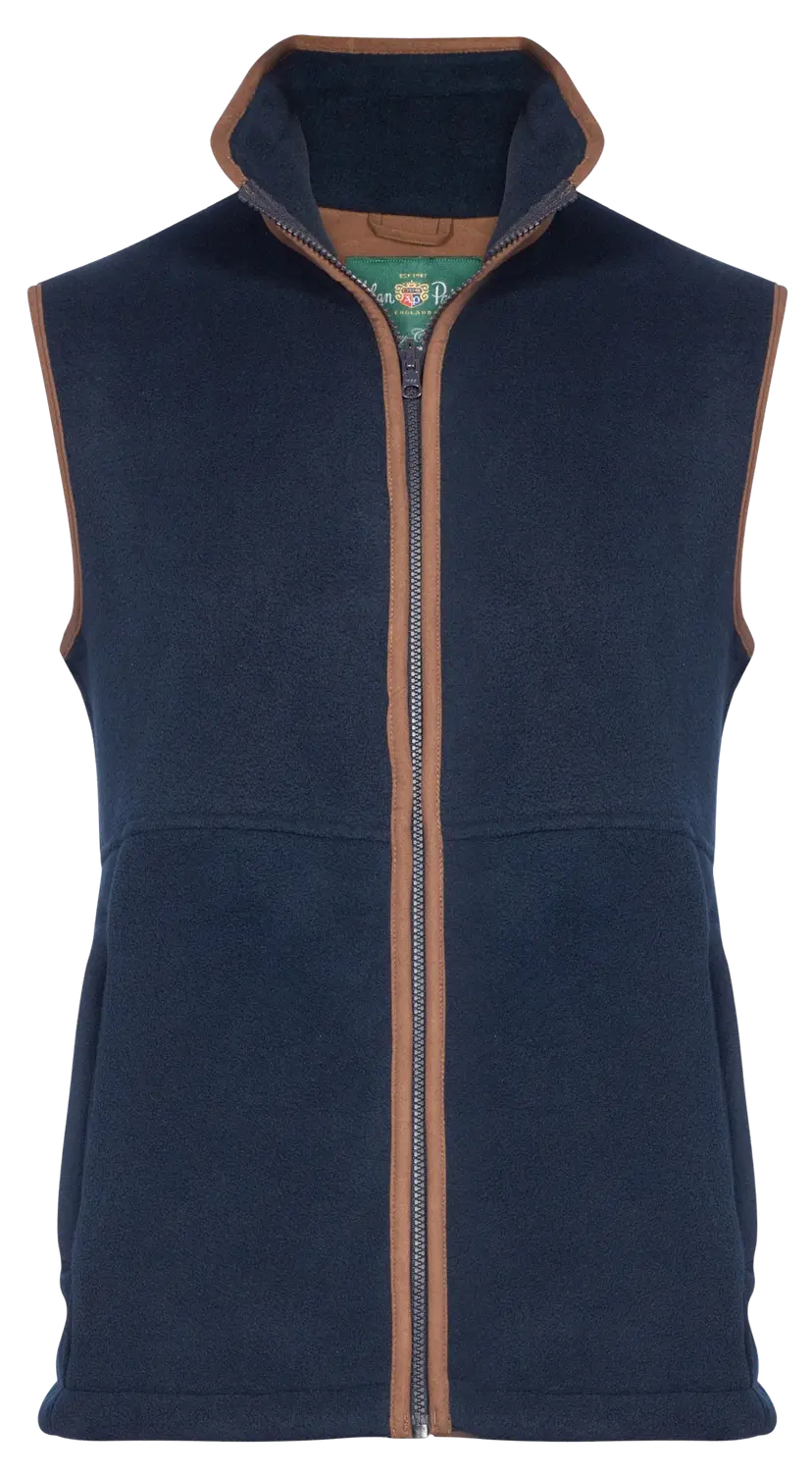 Alan Paine Alan Paine M's Aylsham Fleece Waistcoat Dark Navy