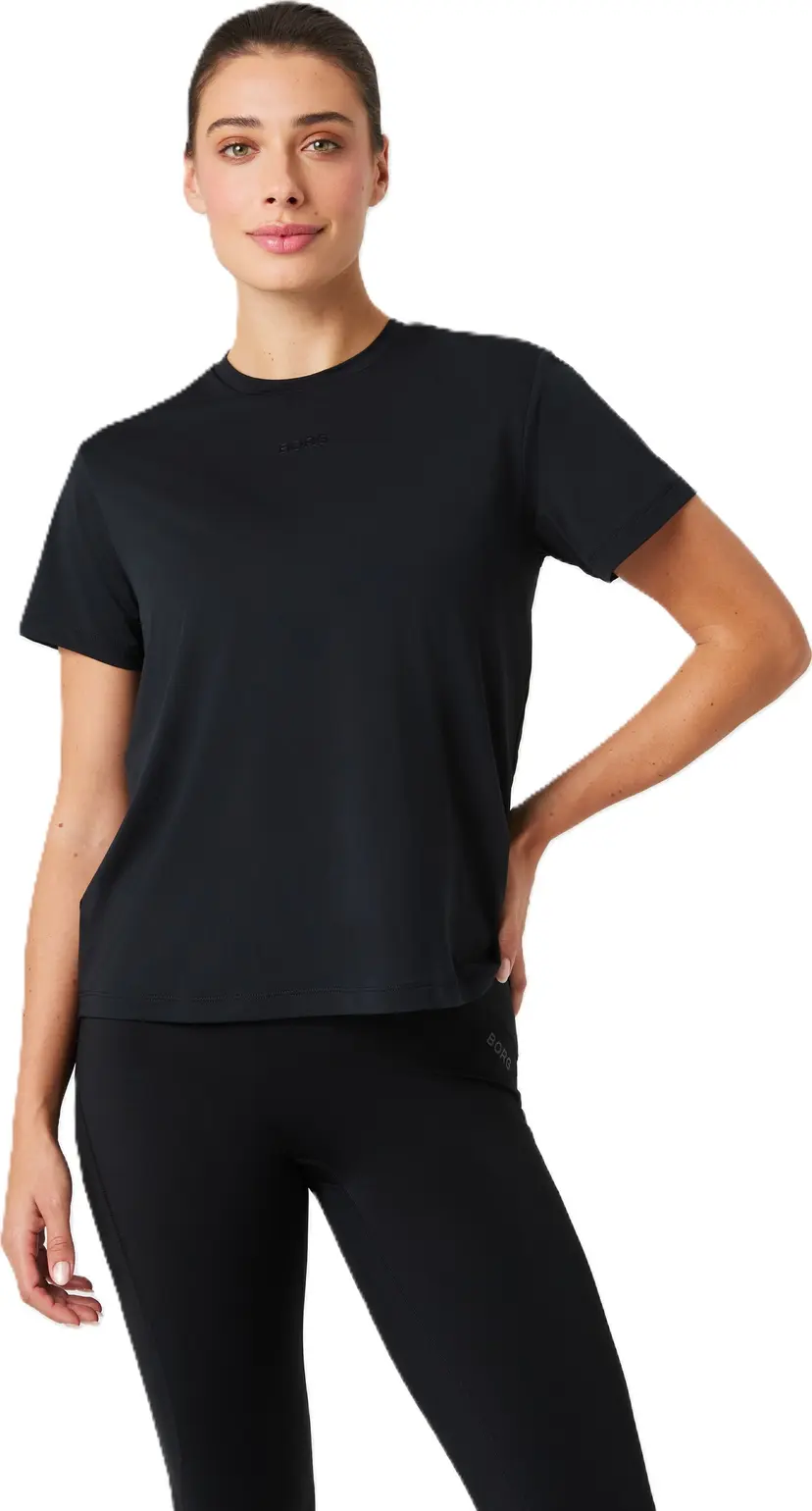 Björn Borg Björn Borg Women's Borg Sports T-Shirt Black Beauty