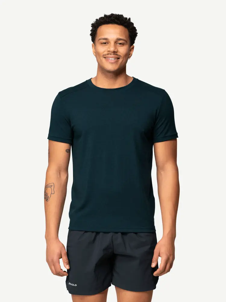 Devold Devold - Premium T-skjorte Herre - Large - Blå