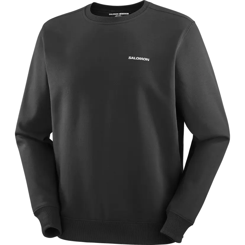 Salomon Salomon Men's Salomon Logo Crewneck Deep Black