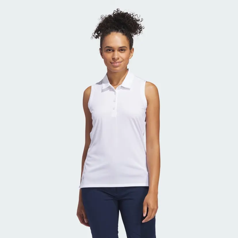 Adidas Women's Ultimate365 Solid Sleeveless Poloskjorte