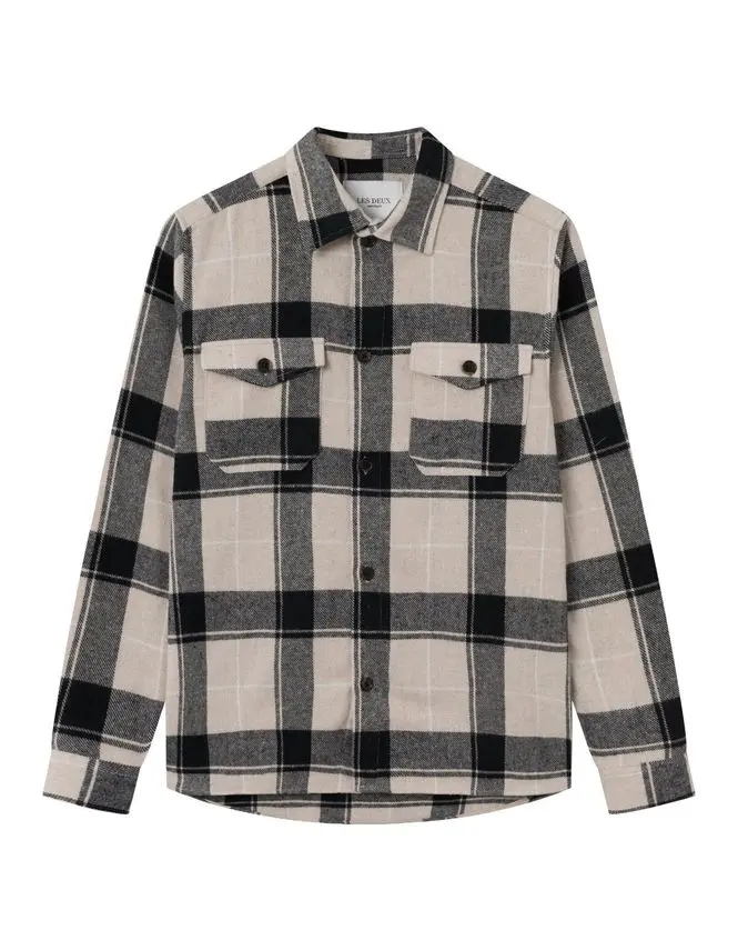 Les Deux Lennon Check Overshirt