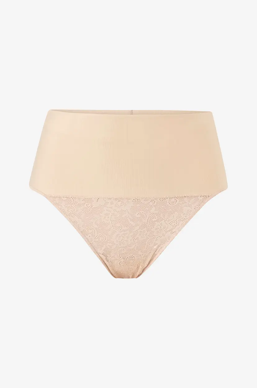 Maidenform Shapingtruse Thong Plain Medium Shape - medium support - Natur