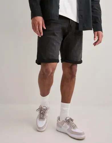 Jack & Jones Jack & Jones Jjirick Jjfox Shorts Cb 310 Sn Jeansshorts Svart