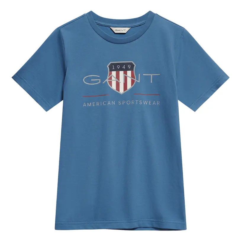 GANT Gant - T-skjorte Archive Shield SS Salty Sea