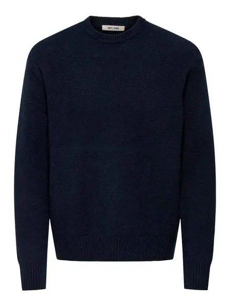 Only & Sons Onsjames Rlx Crew Knit Noos