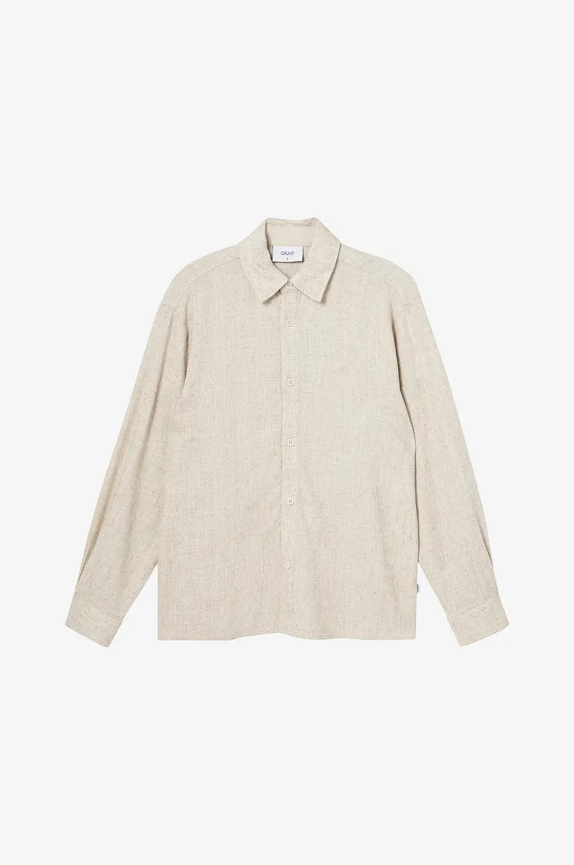 Grunt Skjorte Herstal Shirt - Beige
