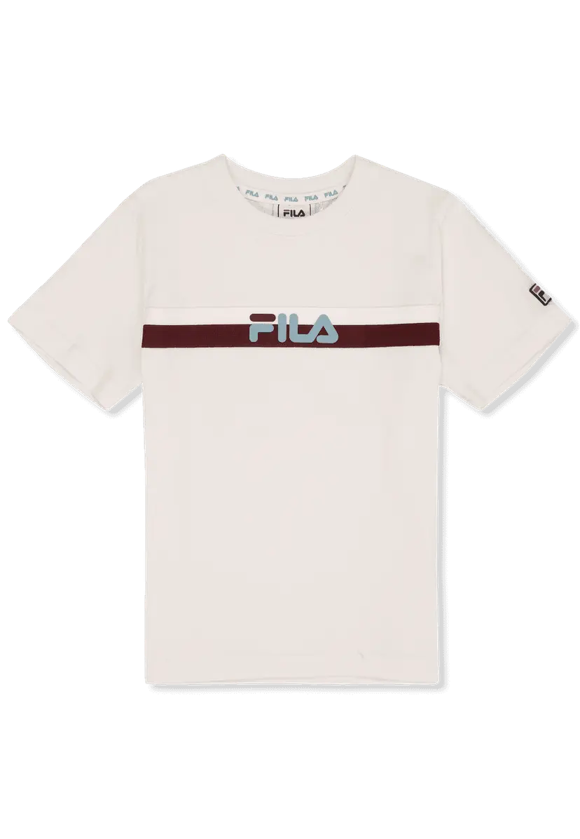 Fila Fila Desana Regular T-Skjorte White (98/104)